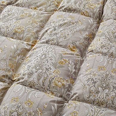Unikome Luxurious Goose Down with Vintage Paisley Design All Season Feather & Down Comforter