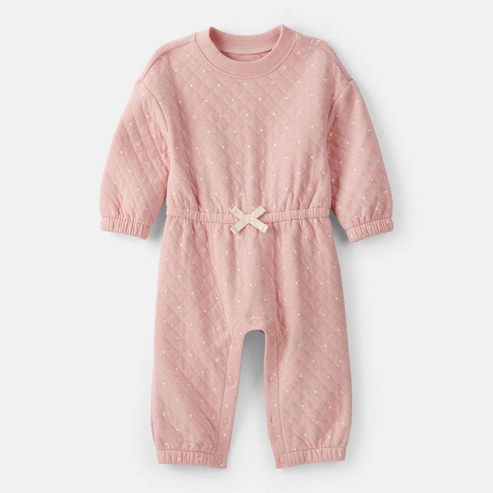 Carter's Baby Girl Pink Jumpsuit