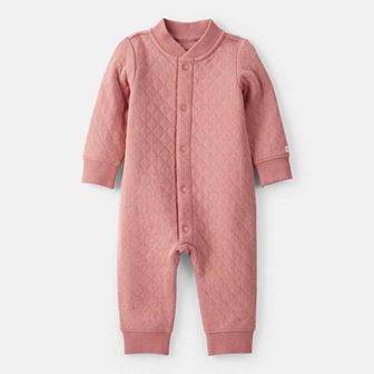 Baby Girl Carter's Quilted Long Sleeve Jumpsuit