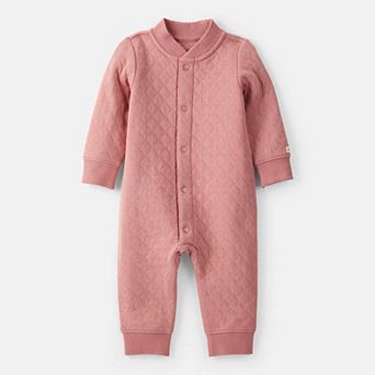Baby Girl Carter's Quilted Long Sleeve Jumpsuit
