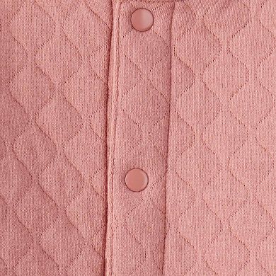 Baby Girl Carter's Quilted Long Sleeve Jumpsuit
