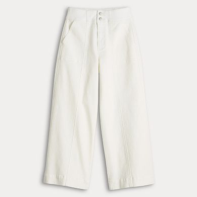 Women's Farmers Market Patch Pocket Cropped Jeans