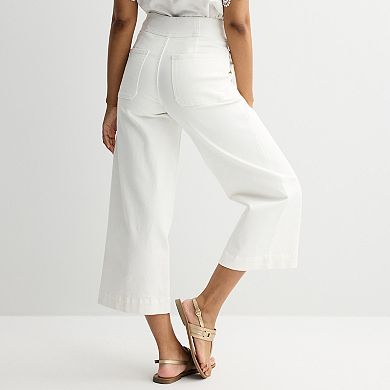 Women's Farmers Market Patch Pocket Cropped Jeans