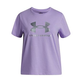 Girls 7-16 Under Armour Rival Shimmer Short Sleeve Tee