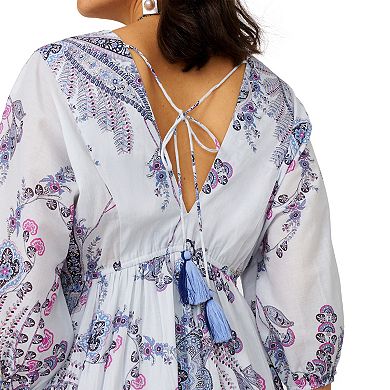 Women's Flint & Moss Floral Tiered Maxi Dress