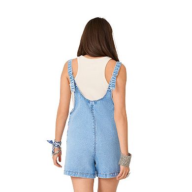 Women's Flint & Moss Patch Pocket Denim Romper