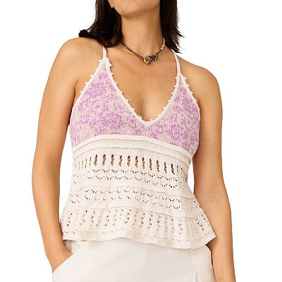 Women's Flint & Moss Crochet Swing Tank Top