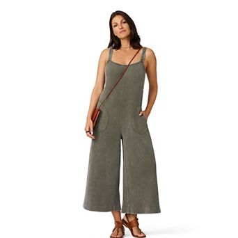 Women's Flint & Moss Relaxed Fit Knit Jumpsuit