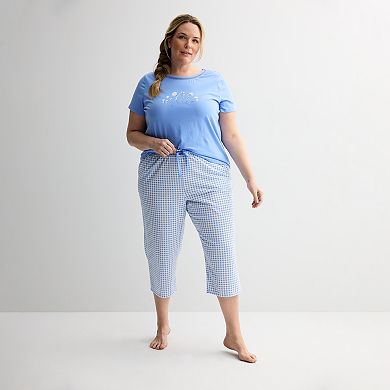 Plus Size Croft & Barrow® Mom's Day Sleep Set