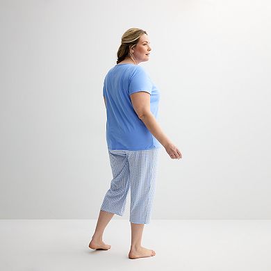 Plus Size Croft & Barrow® Mom's Day Sleep Set