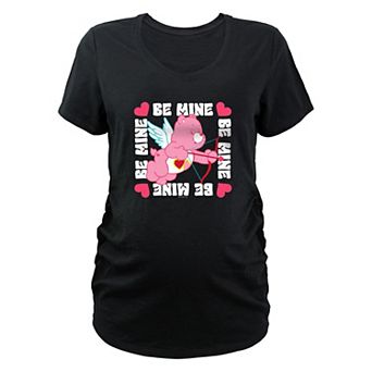 Maternity Care Bears Be Mine Heart Box Graphic Tee