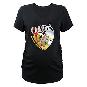 Disney's Frozen Olaf Chillin' Maternity Graphic Tee