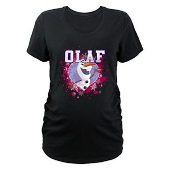 Disney's Frozen Olaf Happy Heart Maternity Graphic Tee