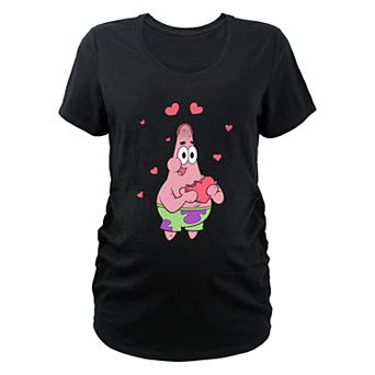 Maternity Nickelodeon SpongeBob SquarePants Patrick Love Star Graphic Tee