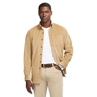 Men's IZOD Corduroy Button-Down Shirt