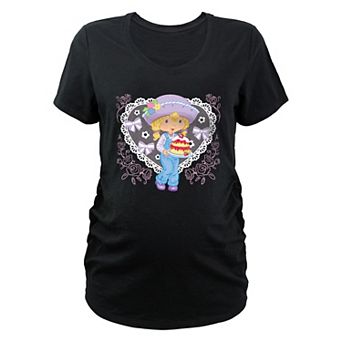 Maternity Strawberry Shortcake Angel Cake Graphic Tee