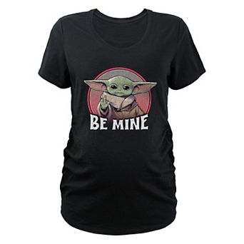 Maternity Star Wars The Mandalorian The Child Be Mine Graphic Tee