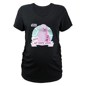 Maternity Star Wars Chewbacca You're My Chew Love Graphic Tee