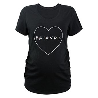 Maternity Friends Heart Logo Graphic Tee