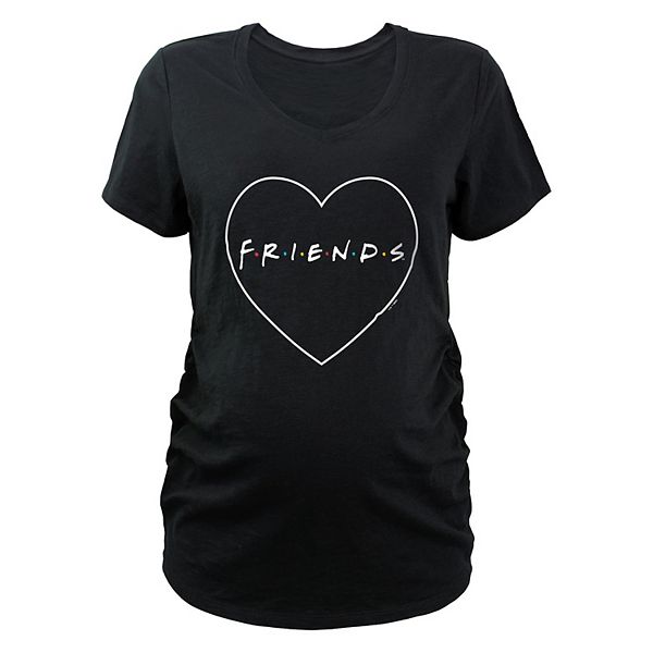 Babyhug Doctor Sleeves Tee Friends Print - Grey & Multicolor