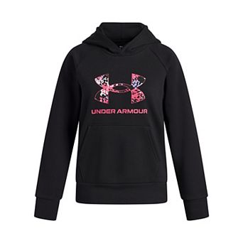 Girls 8-18 Under Armour Rival Fleece Big Logo Print Fill Graphic Hoodie