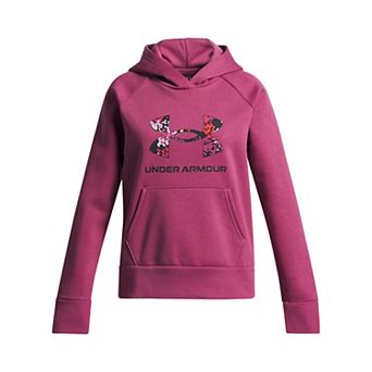 Girls 8-18 Under Armour Rival Fleece Big Logo Print Fill Graphic Hoodie
