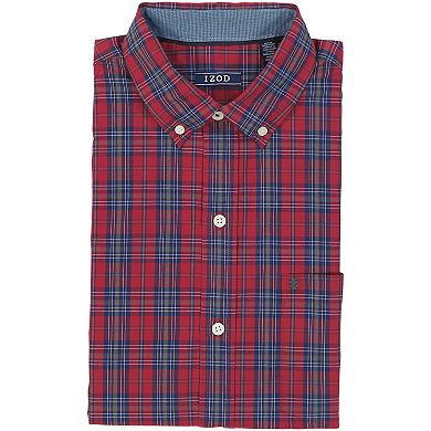 Men's IZOD Holiday Tartans Button-Down Shirt