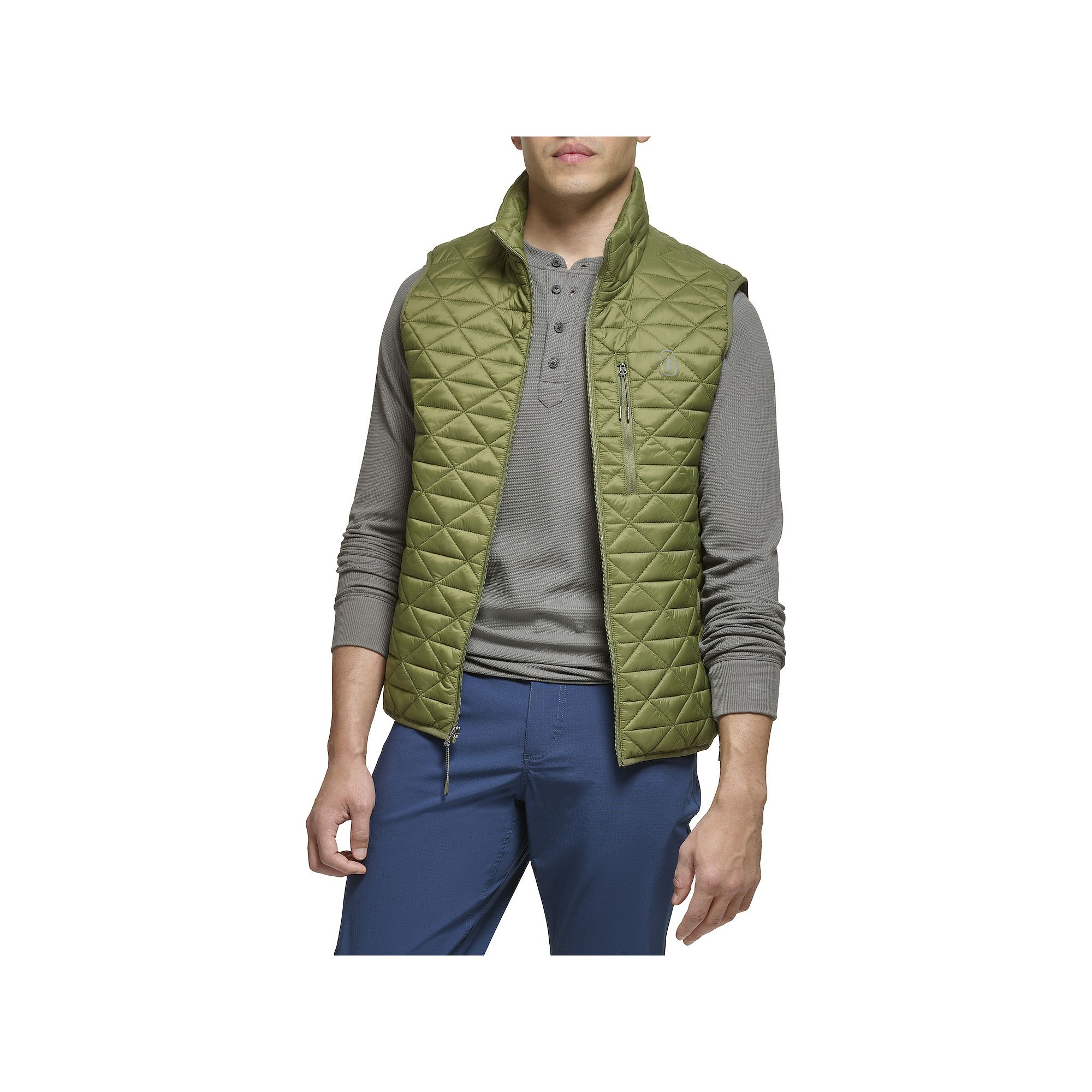 Mens G.H. Bass & Co. Wool Blend Shirt Jacket, Size: Small, Green
