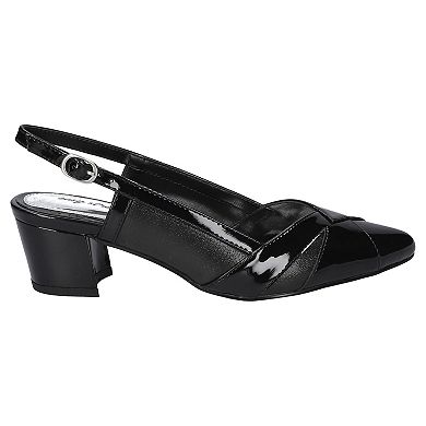 Easy Street Avena Women's Block Heel Slingback Pumps
