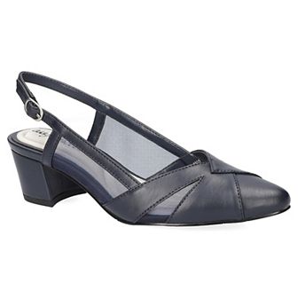 Easy Street Avena Women's Block Heel Slingback Pumps