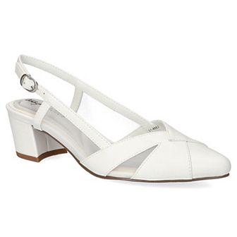 Easy Street Avena Women's Block Heel Slingback Pumps