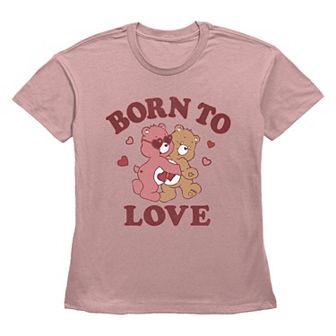 Women's Care Bears Born To Love Graphic Tee