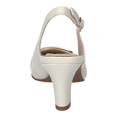 Easy Street Sway Women's Square Toe Slingback Pumps