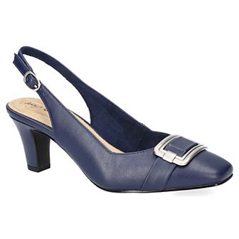 Easy Street Sway Women's Square Toe Slingback Pumps