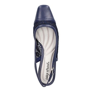 Easy Street Fortune Square Toe Slingback Women's Shoes