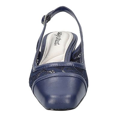 Easy Street Fortune Square Toe Slingback Women's Shoes