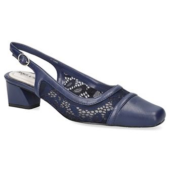 Easy Street Fortune Square Toe Slingback Women's Shoes