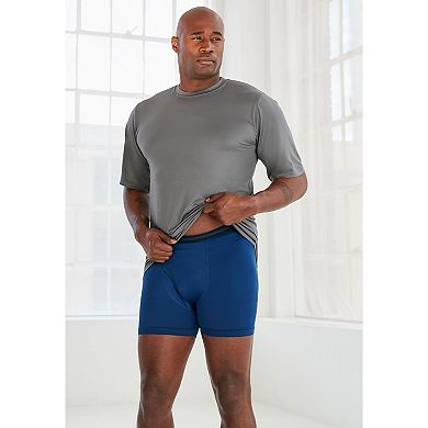 KingSize Men's Big & Tall Performance Flex Boxer Briefs