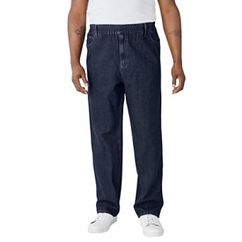 KingSize Men's Big & Tall Loose Fit Comfort Waist Jeans
