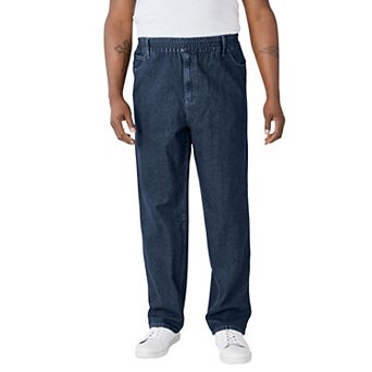KingSize Men's Big & Tall Loose Fit Comfort Waist Jeans