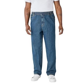KingSize Men's Big & Tall Loose Fit Comfort Waist Jeans