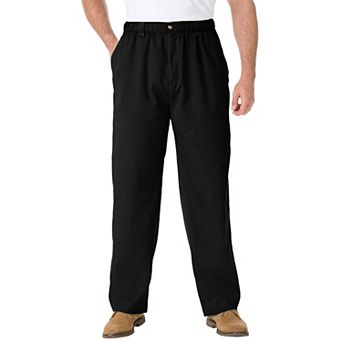 KingSize Men's Big & Tall Knockarounds Full-Elastic Waist Pants