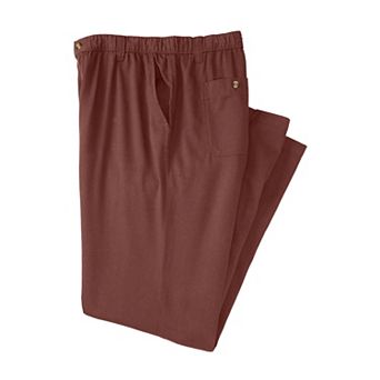 KingSize Men's Big & Tall Knockarounds Full-Elastic Waist Pants