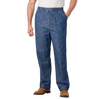 KingSize Men's Big & Tall Knockarounds Full-Elastic Waist Pants