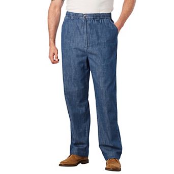 KingSize Men's Big & Tall Knockarounds Full-Elastic Waist Pants