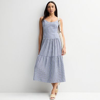 Women's 5th + Madison Edit Ivy Printed Sleeveless Maxi Dress