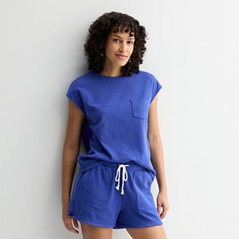 Women's Sonoma Goods For Life® Boxy Towel Terry Tee