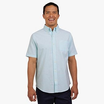 Men's Chaps Short Sleeve Oxford Woven Shirt