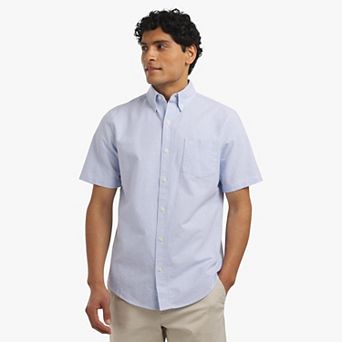 Men's Chaps Short Sleeve Oxford Woven Shirt