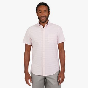 Men's Chaps Short Sleeve Oxford Woven Shirt